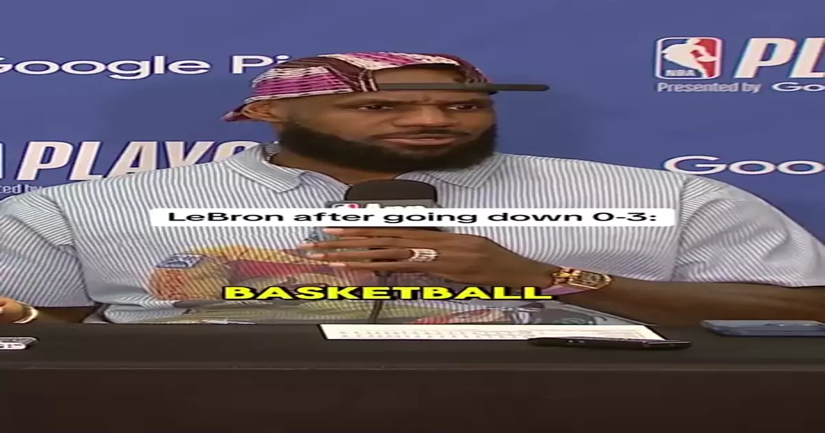 Lebron James Its Just Basketball Meme Download Video