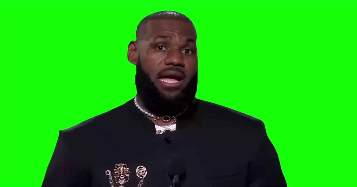 Lebron James That Day Is Not Today Green Screen Meme Download Video