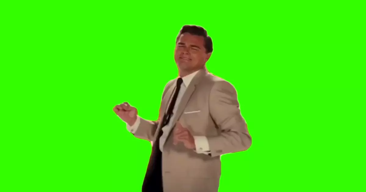 Leonardo Dicaprio Dancing Green Screen Meme Download Video