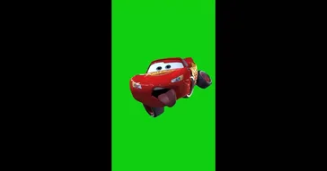 Lightning Mcqueen Winking Green Screen Meme Video
