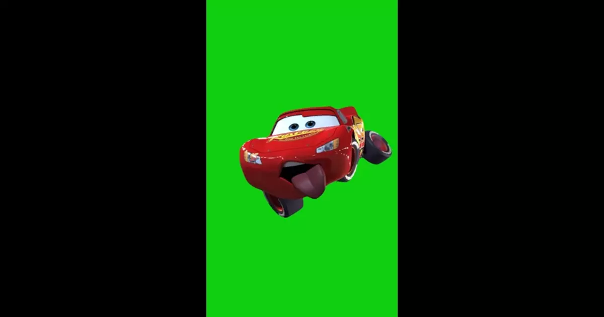 Lightning Mcqueen Winking Green Screen Meme Download Video