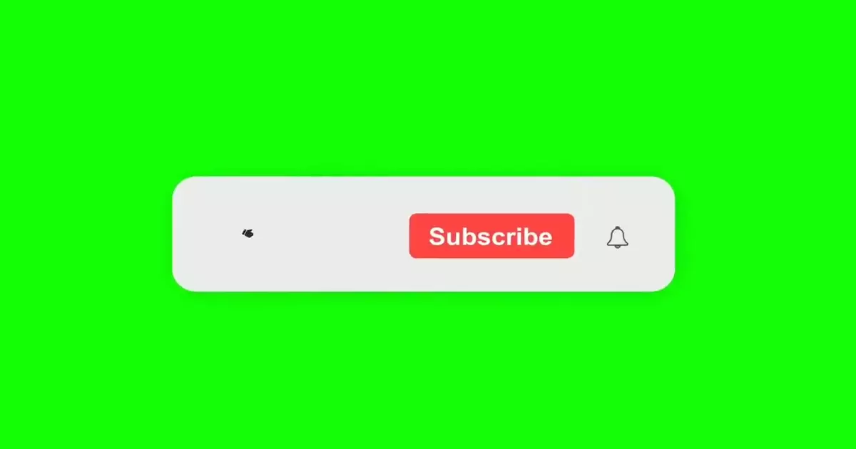 Like Subscribe Bell Icon Button Green Screen Meme Download Video