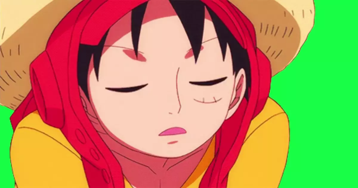 Luffy One Piece Anime Green Screen Meme Download Video