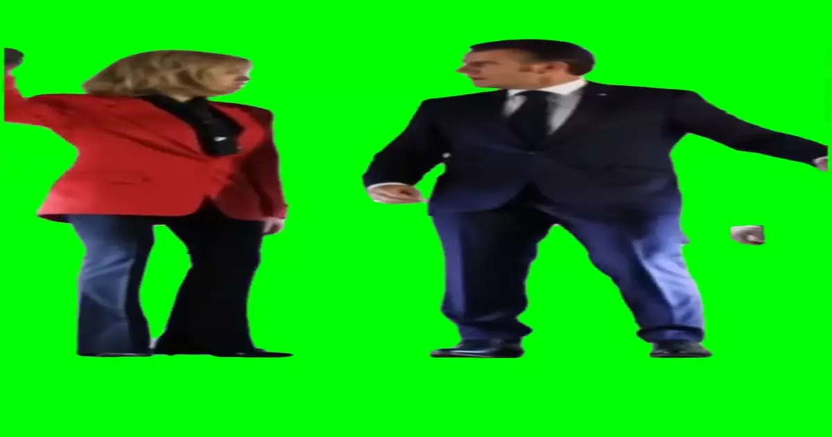 Macron Gets Slapped Green Screen Meme Download Video