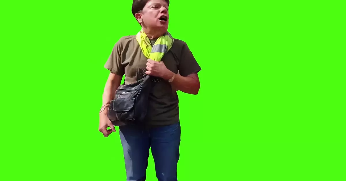 Macron Putain Explosion Green Screen Meme Download Video
