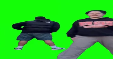 Make Her Tap Out Dance Green Screen Meme Video