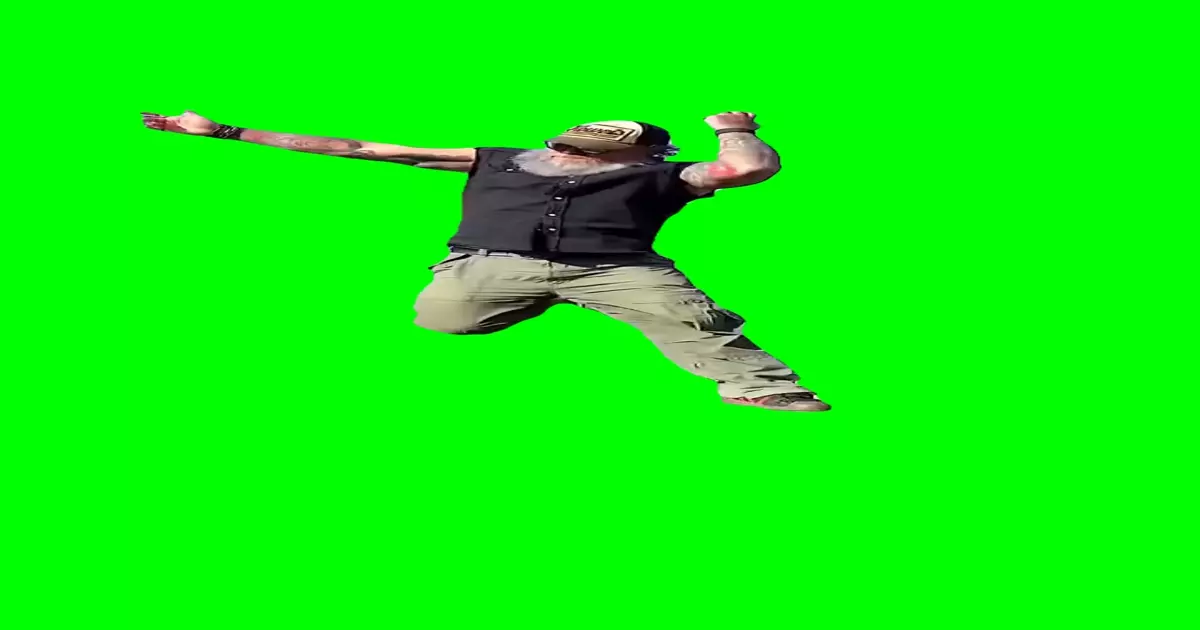 Man Flying Stop Motion Meme Download Video