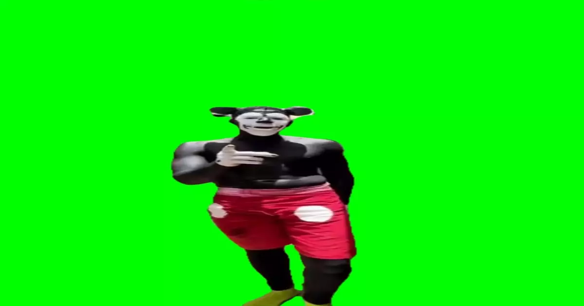 Man Mickey Sigma Boy Green Screen Meme Download Video
