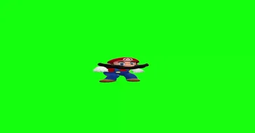 The Super Mario Bros Mario Appearance Green Screen Meme Download Video