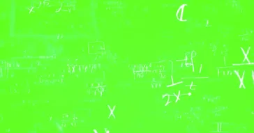 Math Equations Chalk Green Screen Meme Download Video