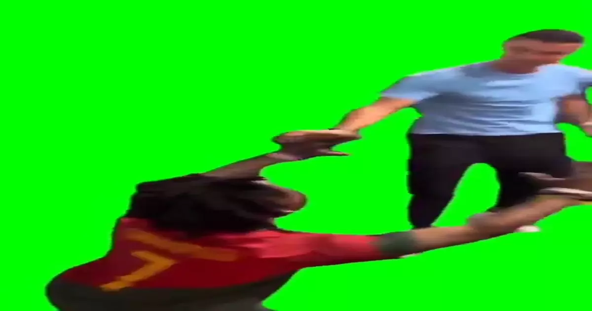 Meets Cristiano Ronaldo Green Screen Meme Download Video