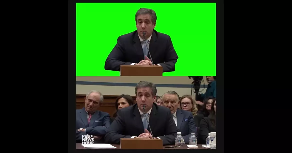 Michael Cohen Saying More On Green Screen Meme Download Video