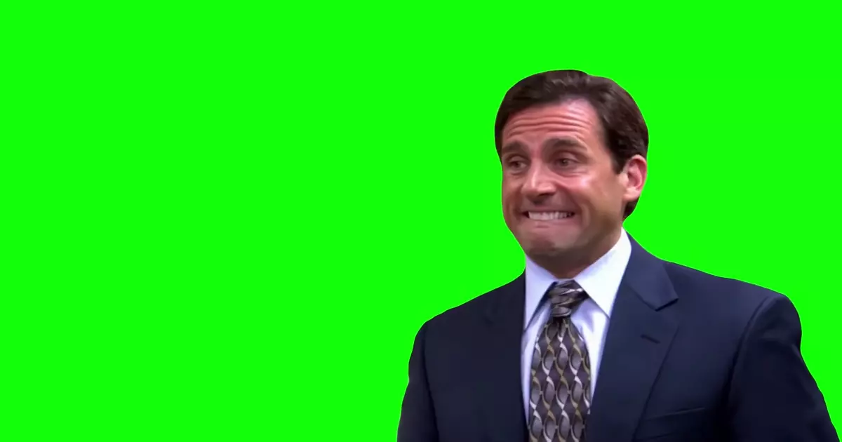 Michael Scott Stress Green Screen Meme Download Video