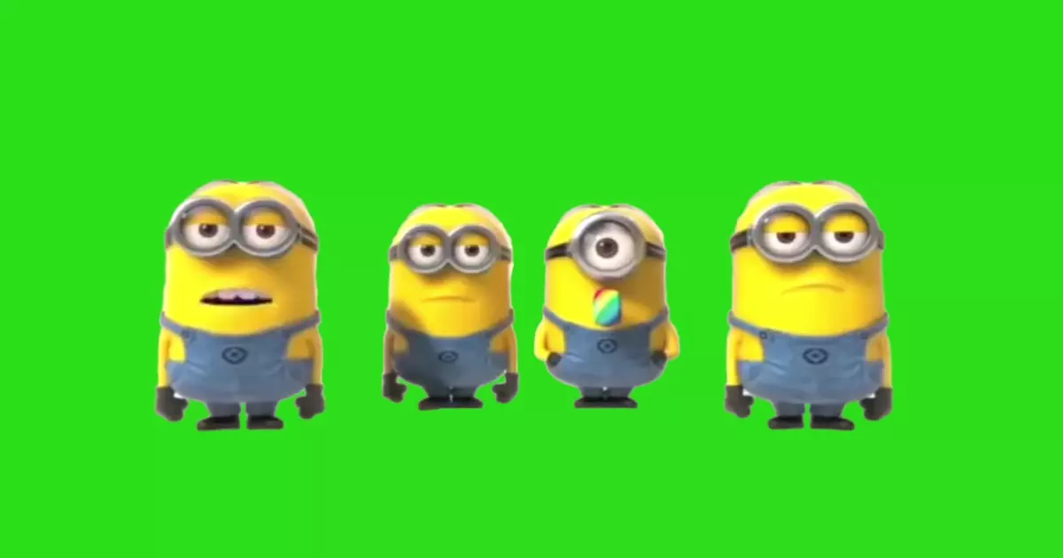 Minions Happy Birthday Green Screen Meme Download Video