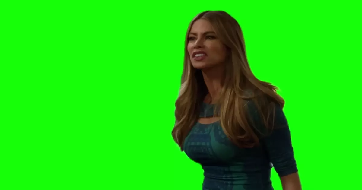 Modern Family Sofia Vergara Do You Know How Smart I Am In Spanish Green Screen Meme Download Video