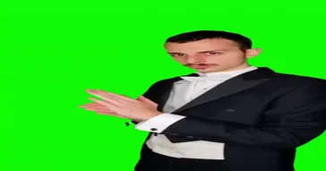 Mosquito Man Egyptian Trend Green Screen Meme Video