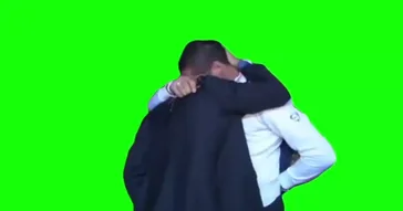 Mourinho And Materazzi Crying Green Screen Meme Video