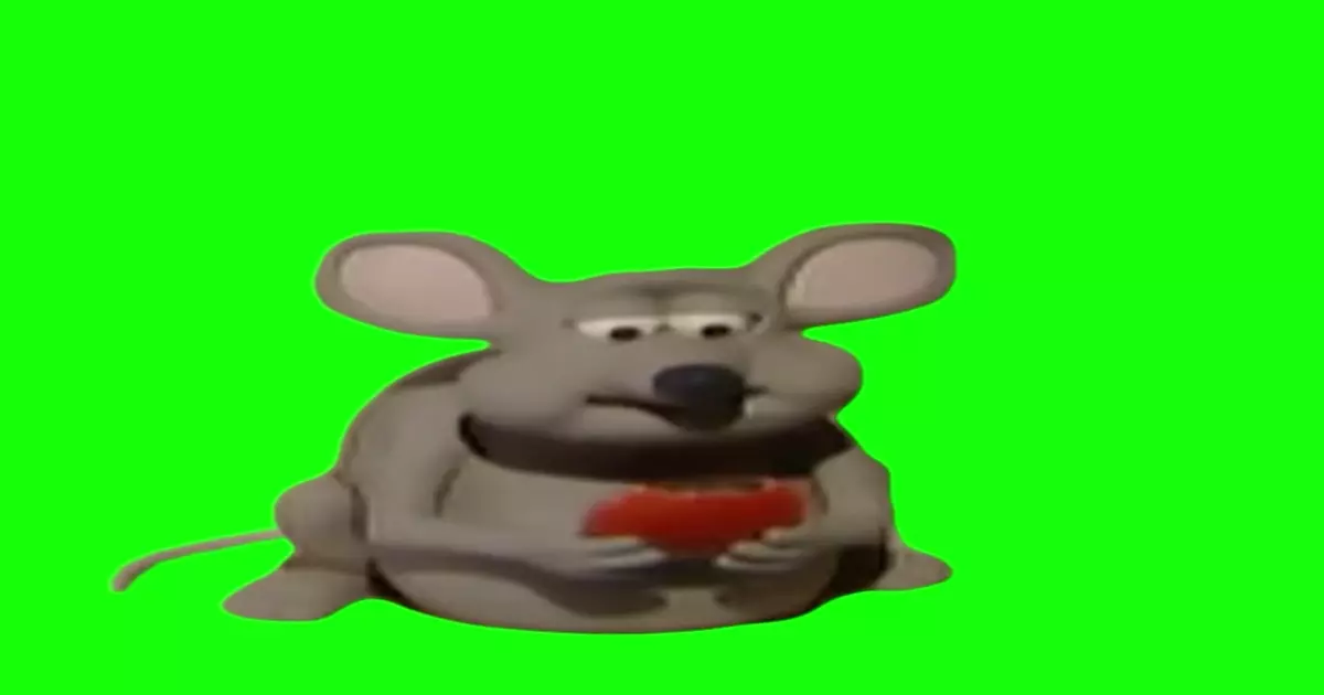 Mouse Eating Food Green Screen Meme Download Video