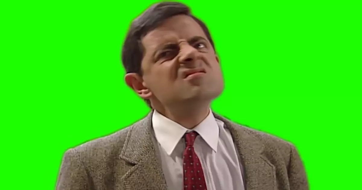 Mr Bean Wtf Greenscreen Meme Download Video