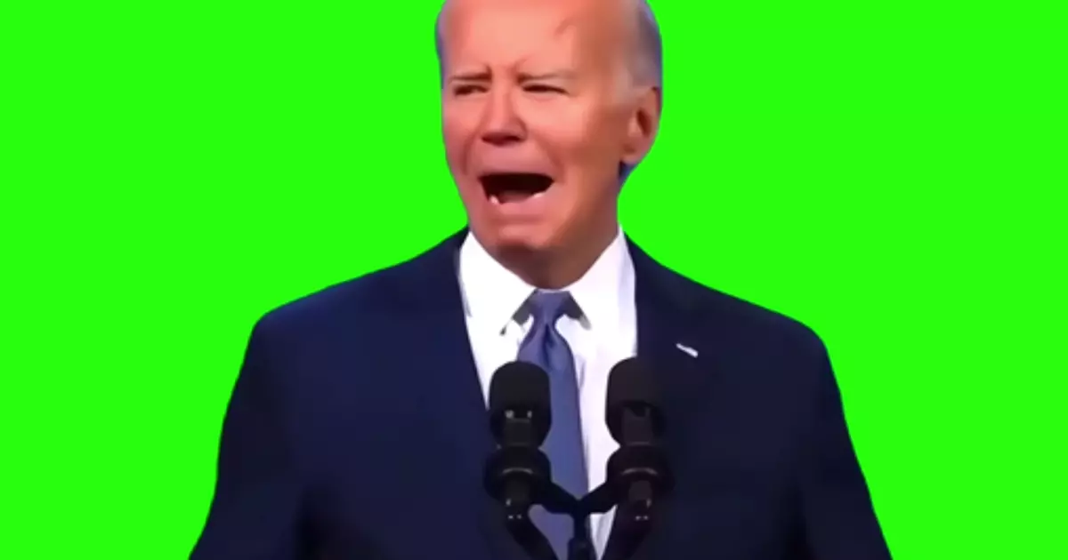 My Name Is Joe Biden I M Gay Green Screen Meme Download Video
