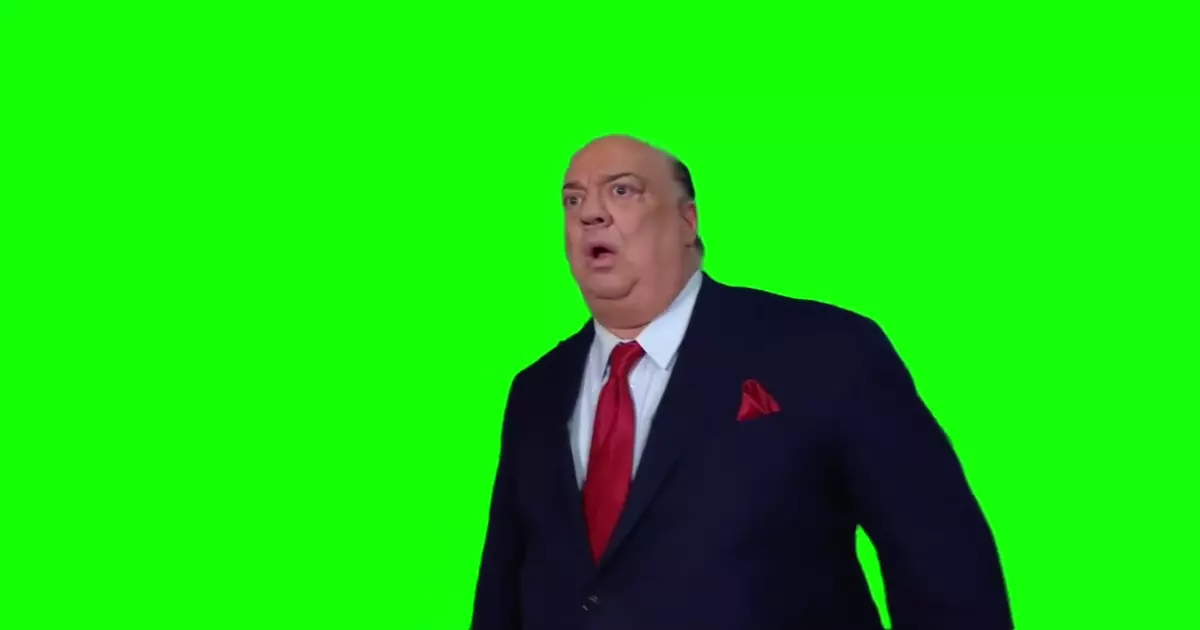 Nick Aldis Scolds Paul Heyman Green Screen Meme Download Video