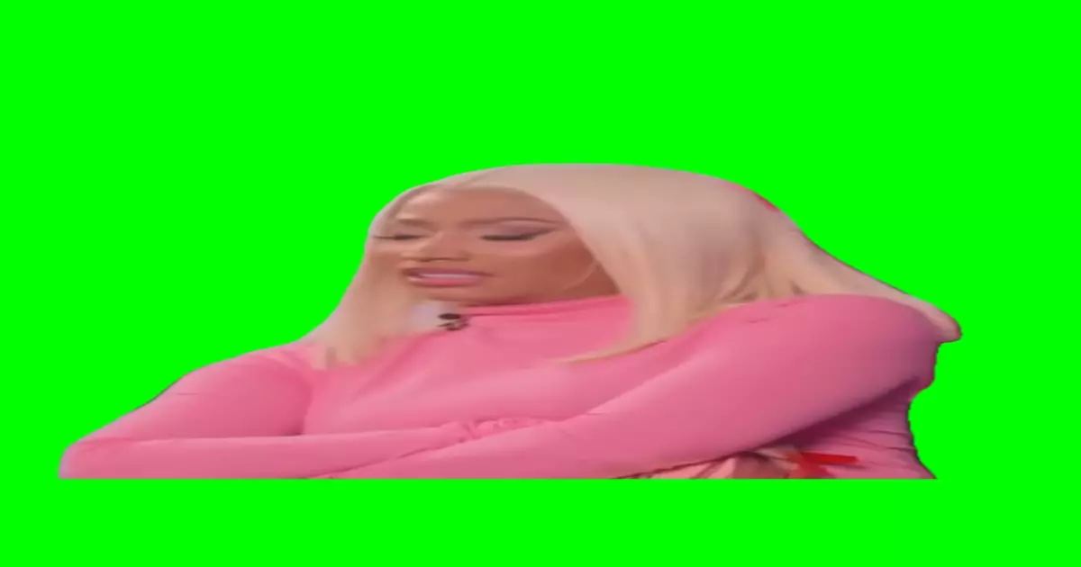 Nicki Minaj Glitch Green Screen Meme Download Video