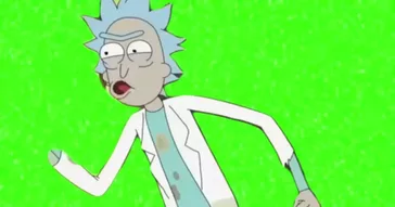 Rick And Morty Instant Death Green Screen Meme Download Video