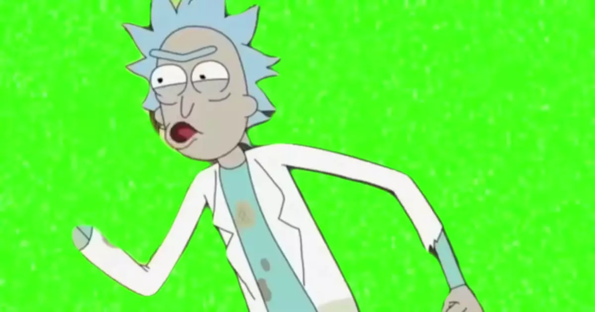 Nothing Matters Rick And Morty Green Screen Meme Download Video