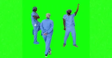 Nurses Dancing To Hide Away Dance Meme Video