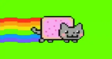 Nyan Cat Green Screen Video