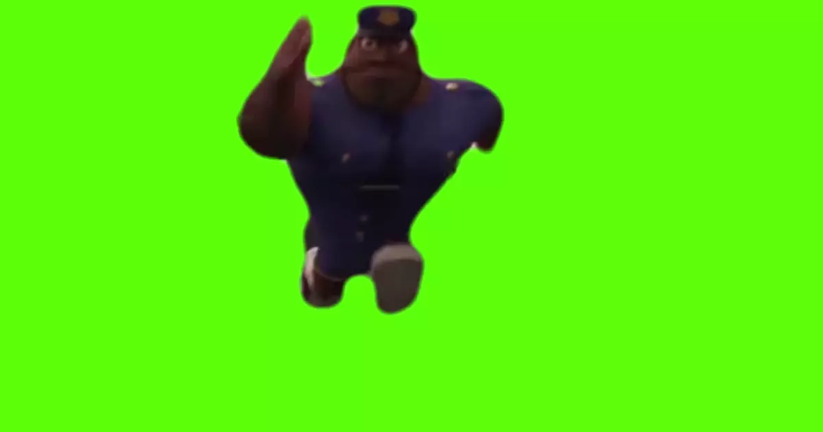 Officer Earl Running Green Screen Meme Download Video