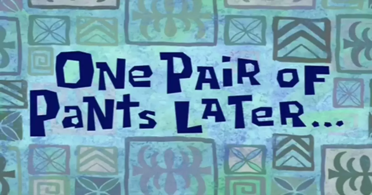 One Pair Of Pants Later Meme Download Video