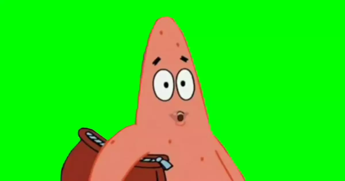 Patrick I Love You Green Screen Meme Download Video