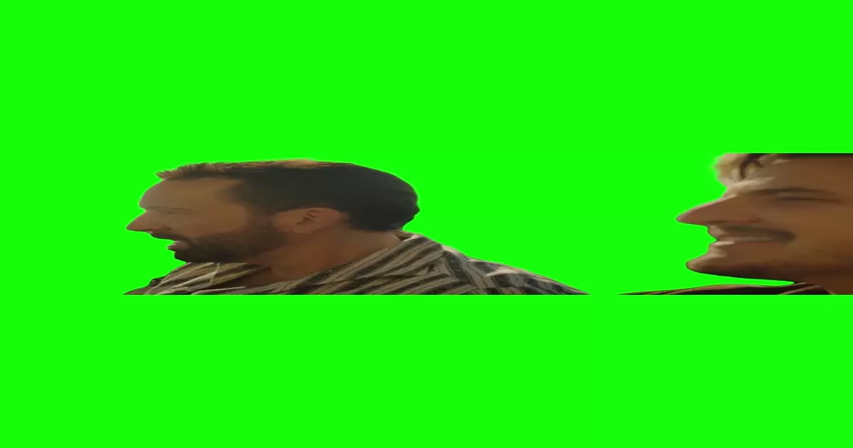 Pedro Pascal Smiling At Nicolas Cage Green Screen Meme Download Video