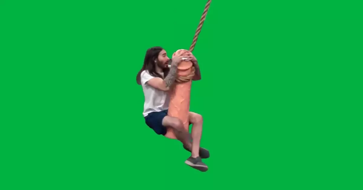 Penguinz0 On A Swing Green Screen Meme Download Video