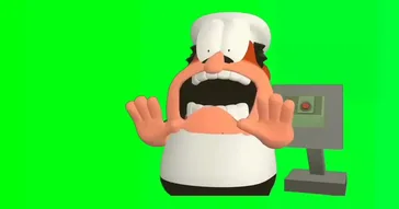 Pizza Tower Screaming Green Screen Meme Download | Video & Audio Meme Video