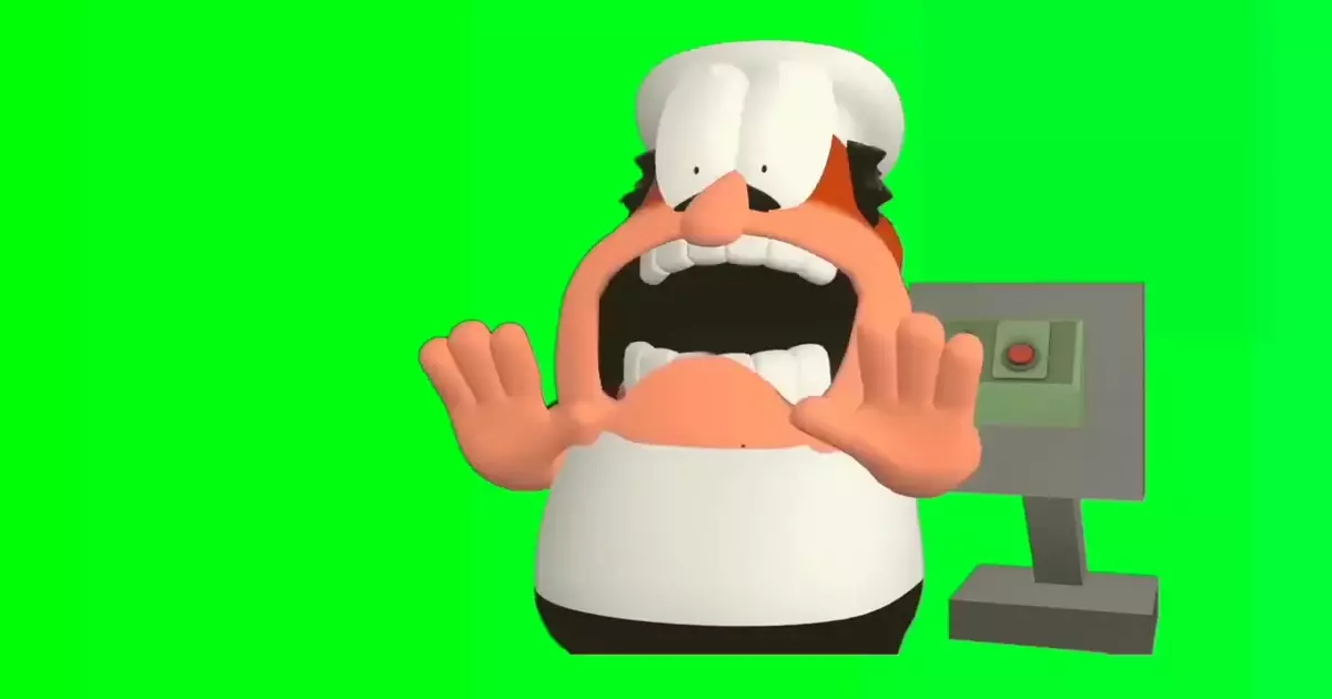 Pizza Tower Humor Screaming Green Screen Meme Download Video