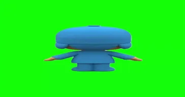 Pocoyo Dances Lou Lou Green Screen Meme Video