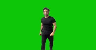 Pookie Gangster Meets Harsh Beniwal Green Screen Meme Video
