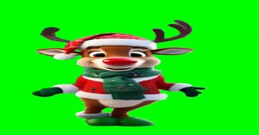 Air Santa Dance Green Screen Meme Download | Video & Audio Meme Video