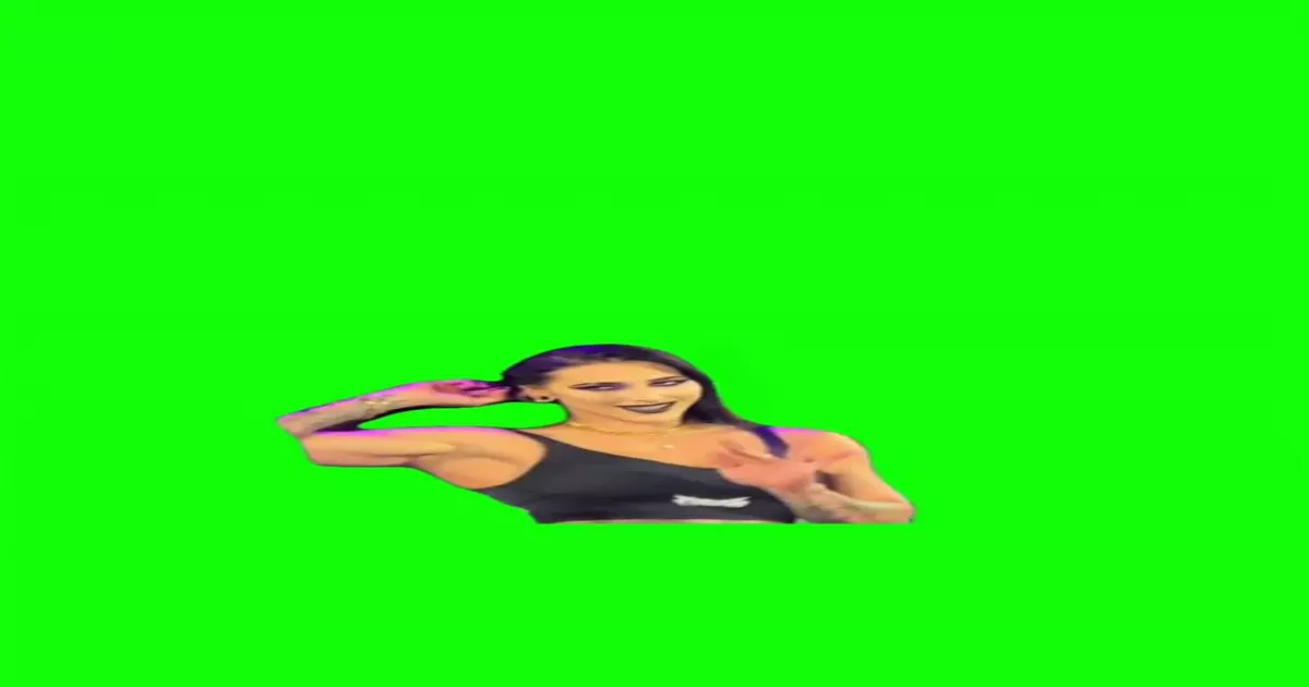 Rhea Ripley Smackdown Entrance Green Screen Meme Download Video