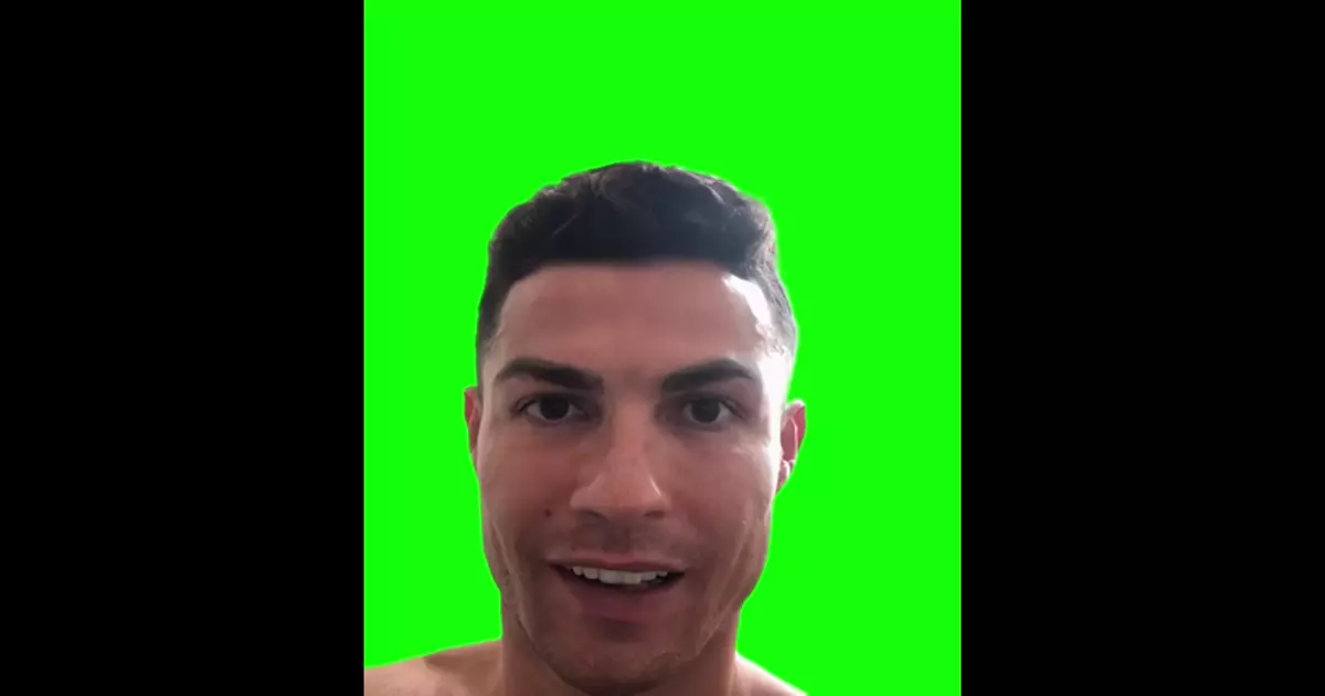 Ronaldo Saying Happy Birthday Green Screen Meme Download Video