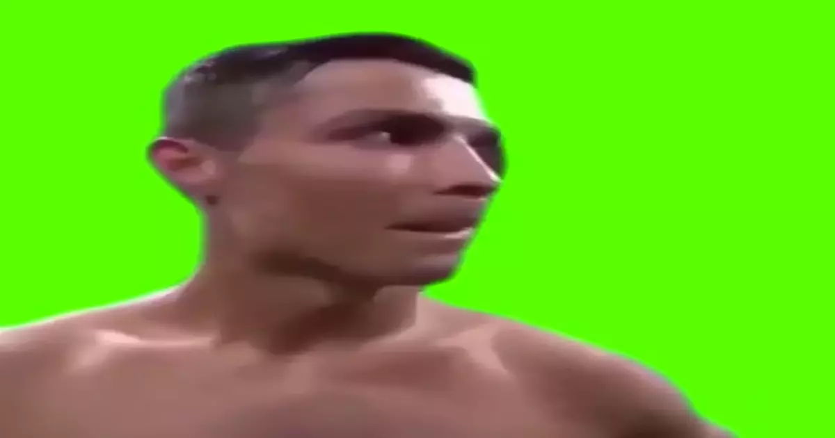 Ronaldo Siuuuuu Green Screen Meme Download Video