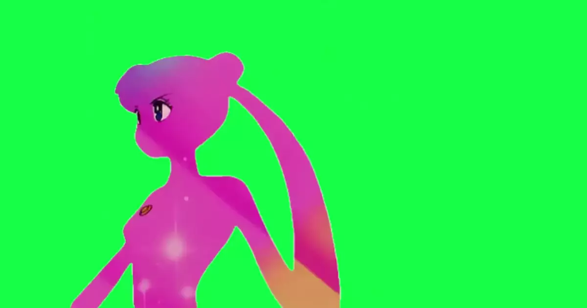 Sailor Moon Anime Green Screen Meme Download Video