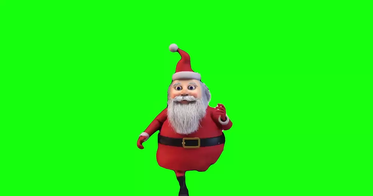 Santa Running Meme Download Video