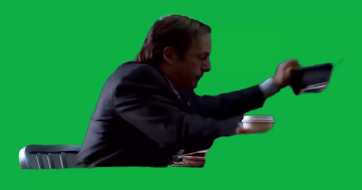 Saul Goodman First Scene Better Call Saul Green Screen Meme Download Video