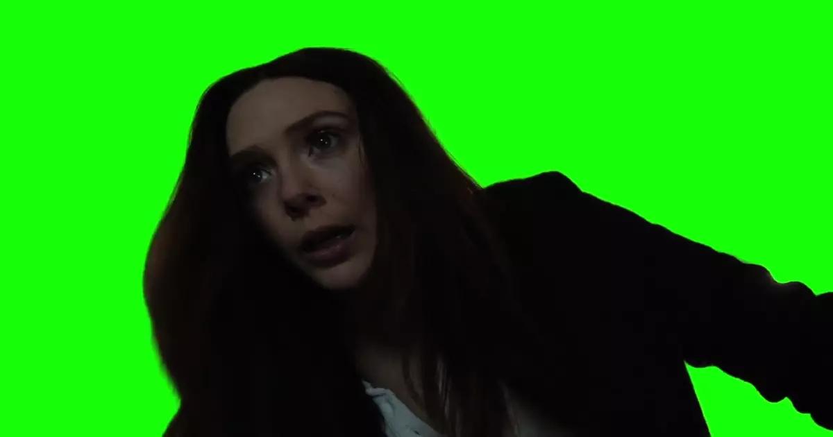 Scarlet Witch Wanda Stares Into The Camera Green Screen Meme Download Video