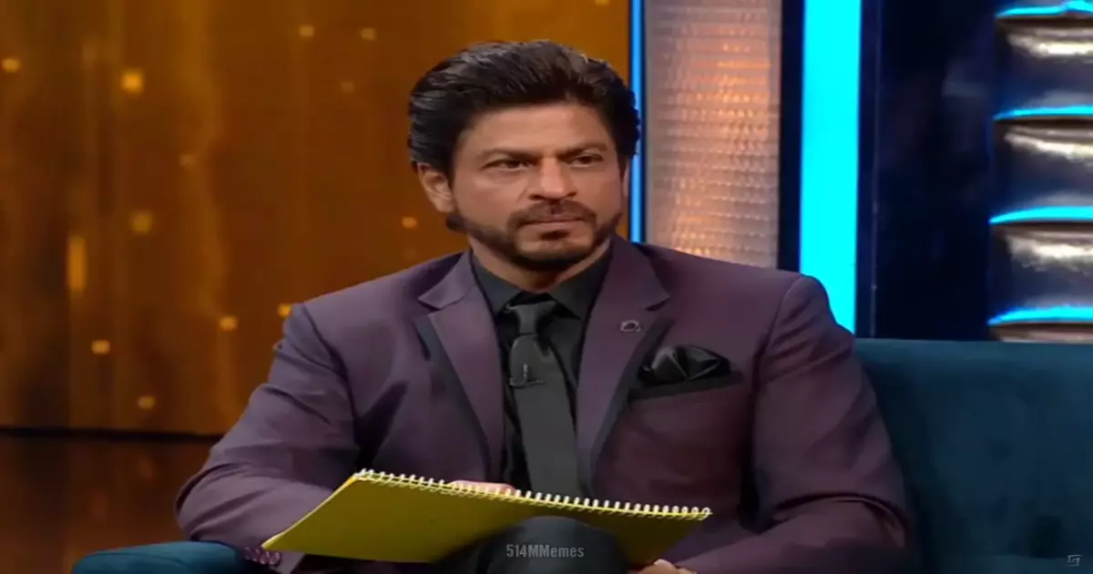 Shahrukh Khan Throwing Notebook Meme Download Video