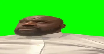 Shaq Eating Wings Green Screen Meme Download | Video & Audio Meme Video