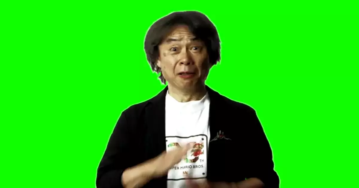 Shigeru Miyamoto Green Screen Meme Download Video